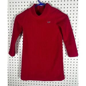 Vineyard Vines pullover fleece sweater girls size XS